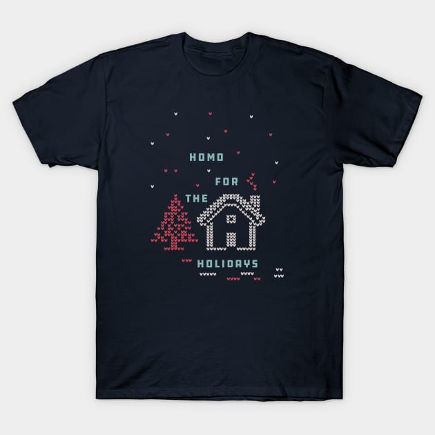 Homo For The Holidays: Minty Fresh T-Shirt by Lez Hang Out 